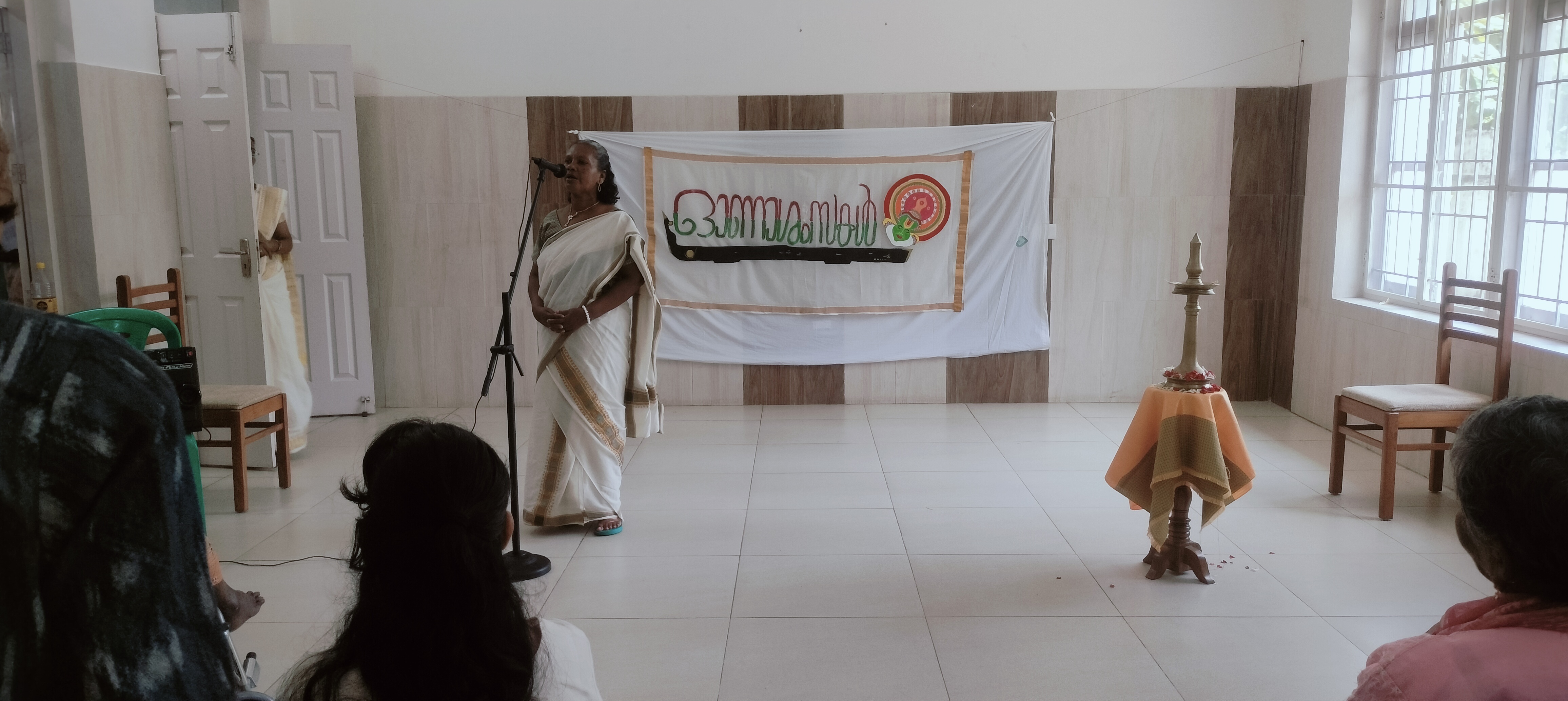 Hospitaller sisters and patients in a mental health awareness campaign